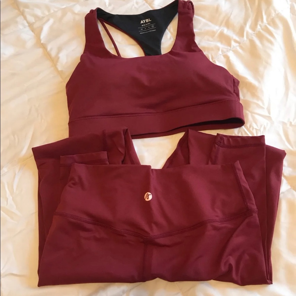 ABYL Workout Set-Sports Bra & Leggings
